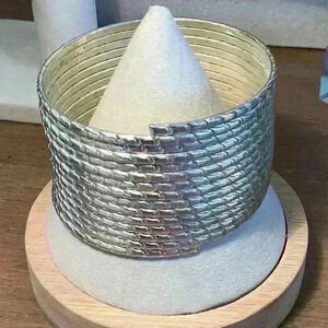 Silver Statement Bangle